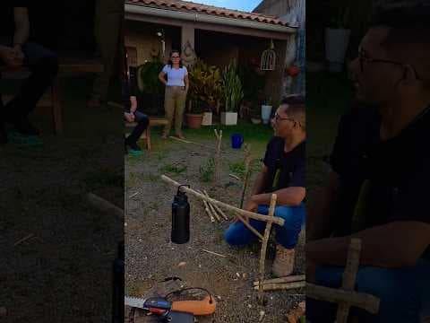 Foto de campo: Limeira Survival em aula prática de sobrevivência